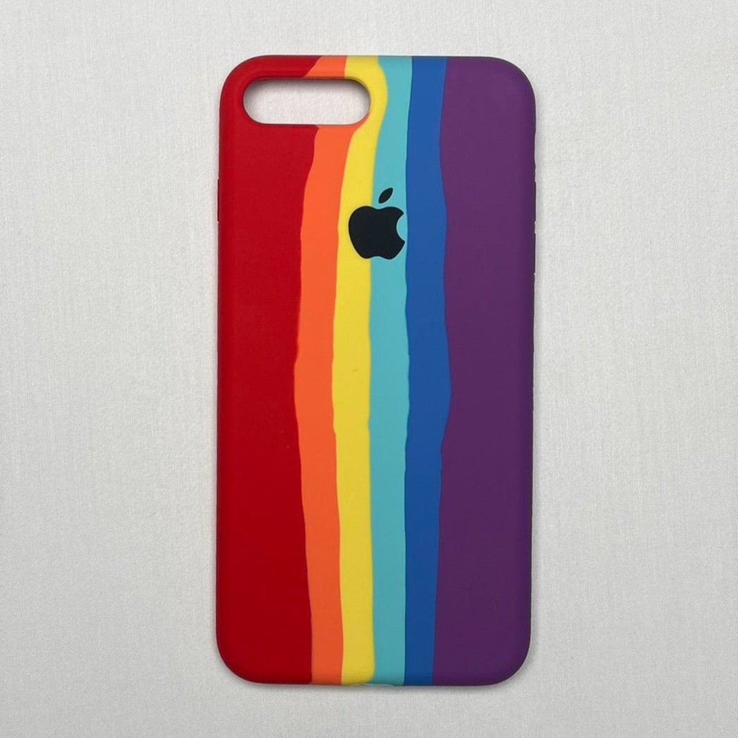 iPhone Plus Fusion Rainbow Silicone Cover – Accessory Heaven