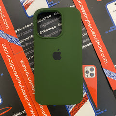 Dark Green Silicone Cover
