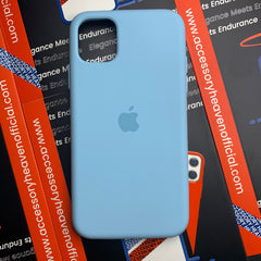 Ice Blue Silicone Cover