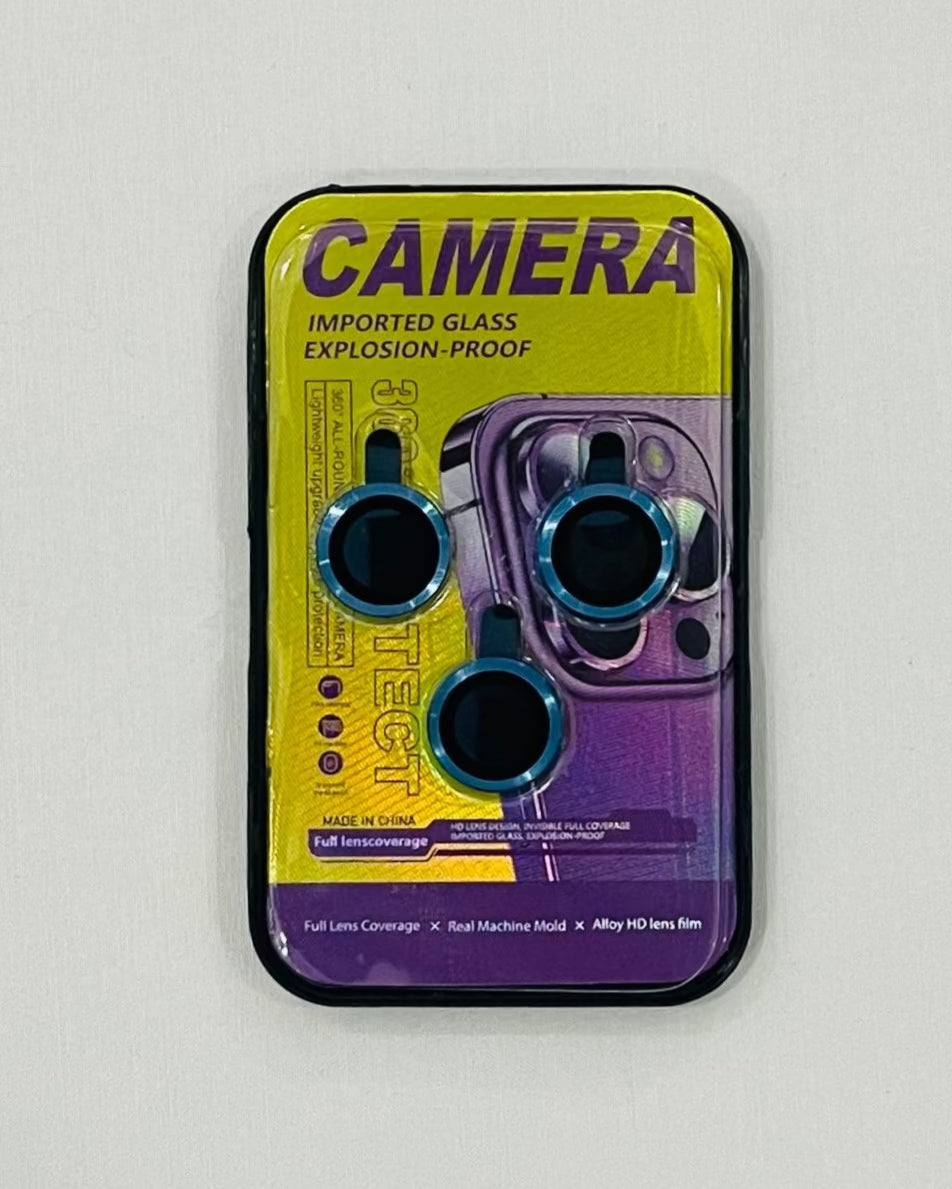 Blue Camera Rings