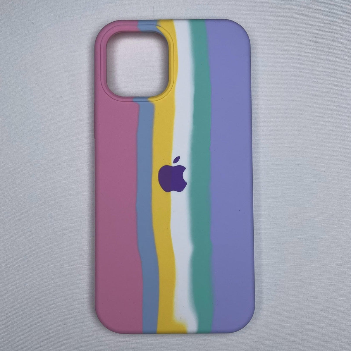 iPhone 12 - Candy Rainbow Silicone Cover